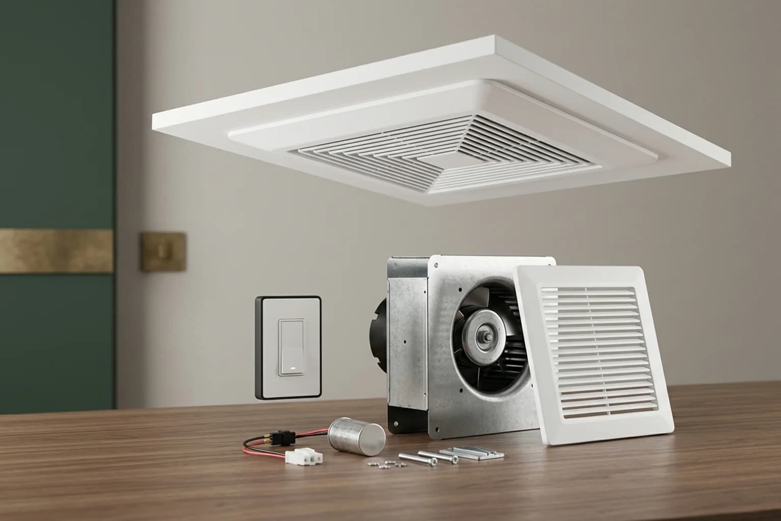 Bathroom exhaust fans — hero view