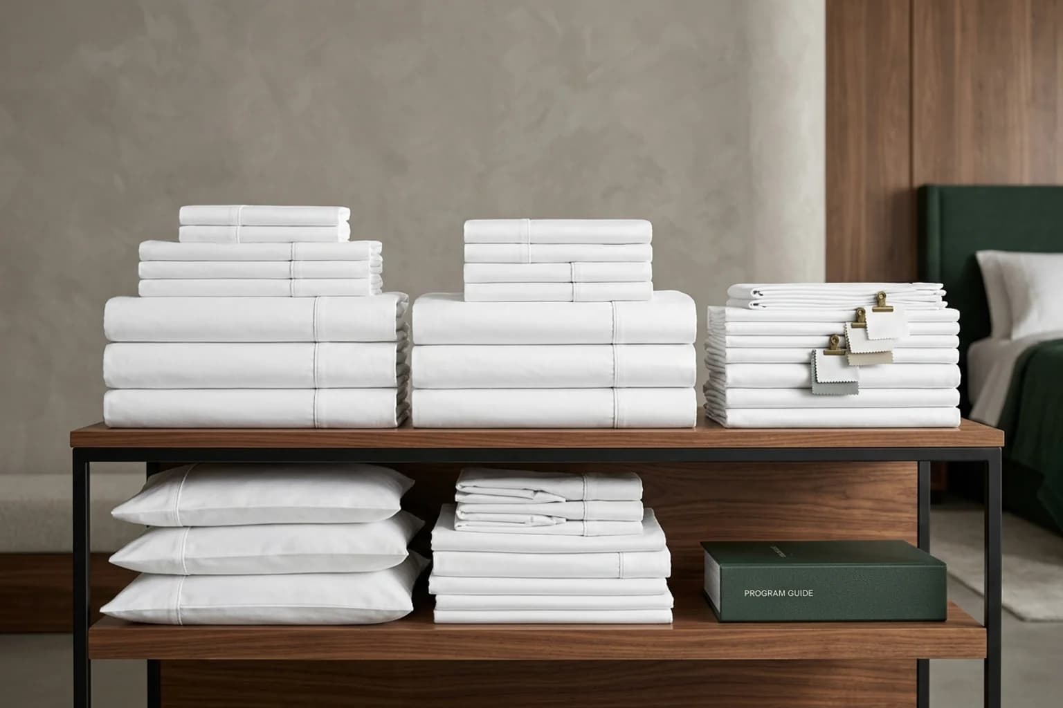 Hotel sheet programs — hero view