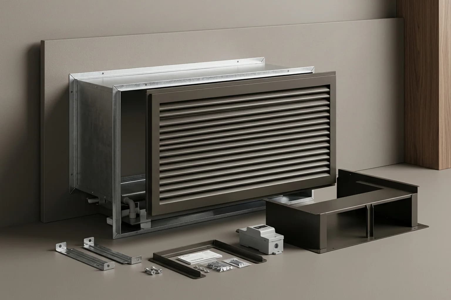 PTAC sleeves and grilles — hero view