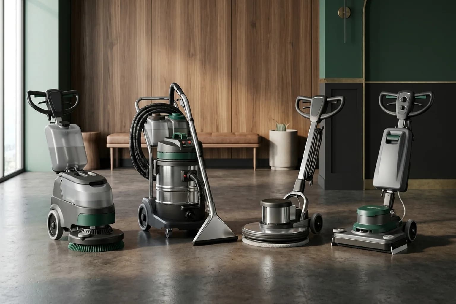 Floor-care equipment — hero view