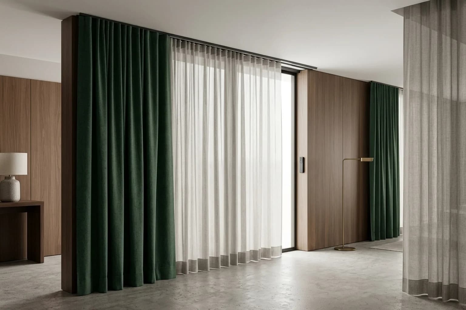 Window treatments and drapery — hero view