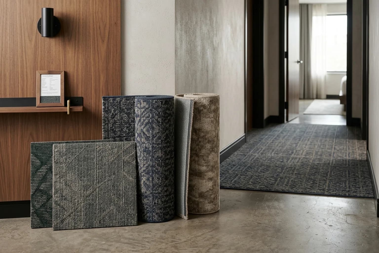 Hospitality carpet programs — hero view